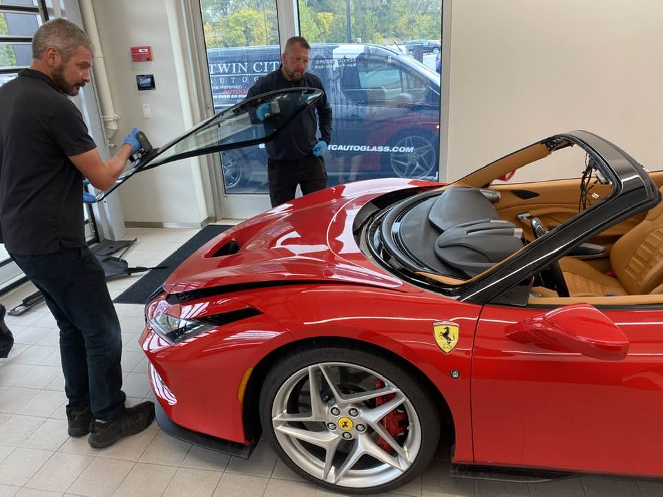 Windshield replacement services