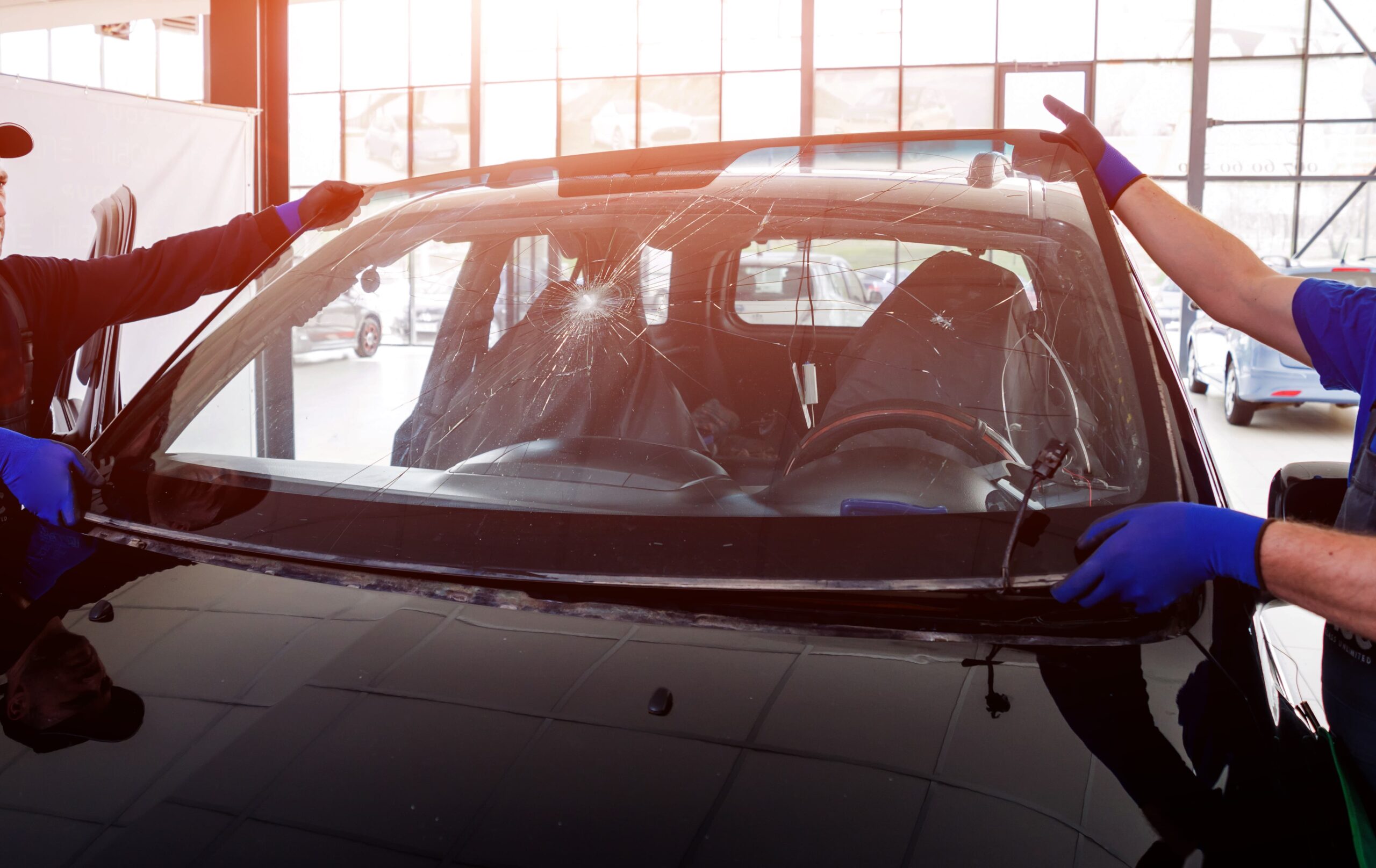 Twin Cities repairing cracked windshield